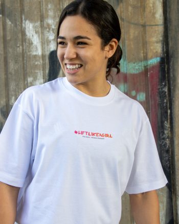 "LIFT LIKE A GIRL" Oversize T-shirt